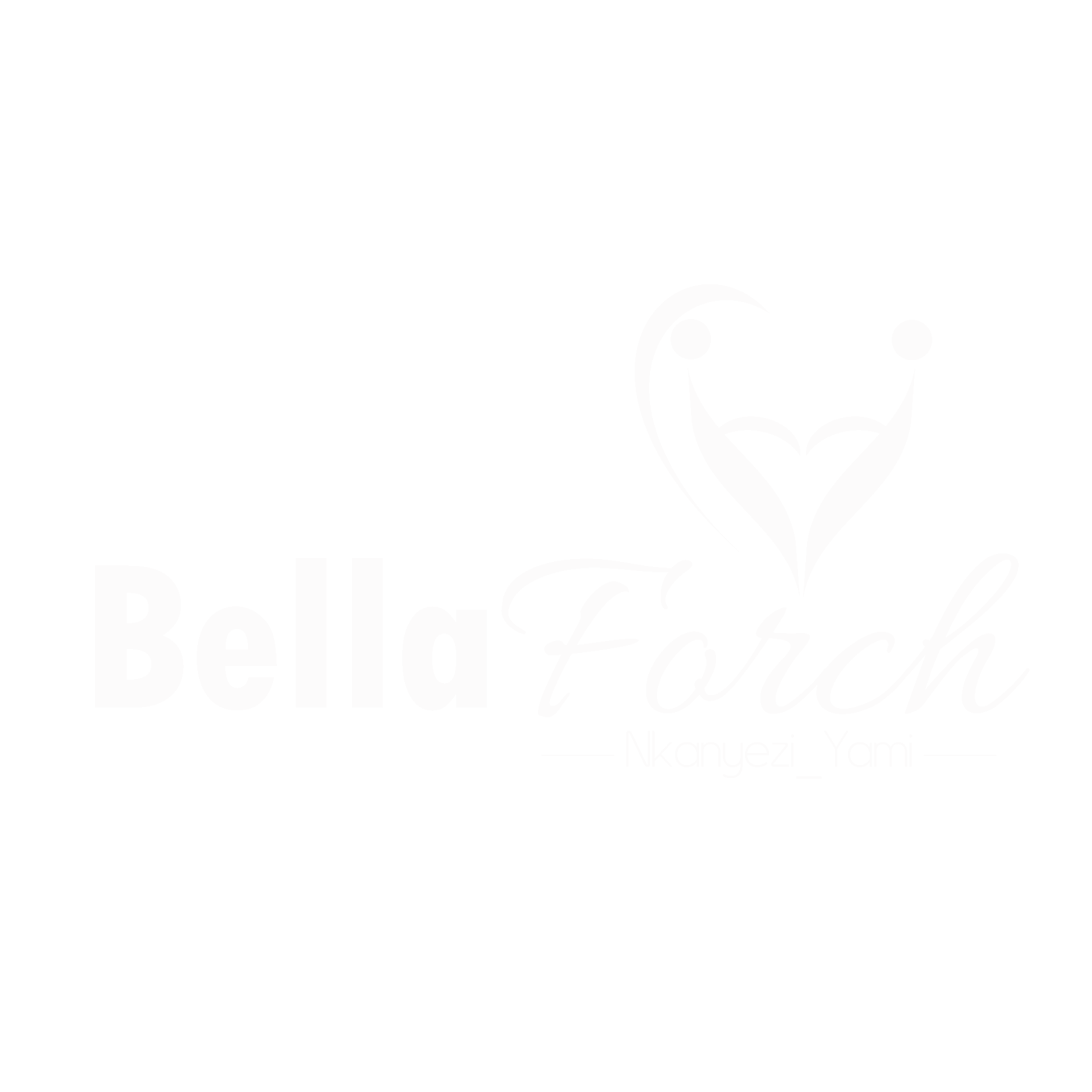 bellaforch final logo design nb white